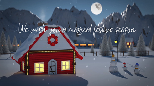 b2bcards corporate christmas eacrd ref:1028153354.jpg, Town,Snow, Colours