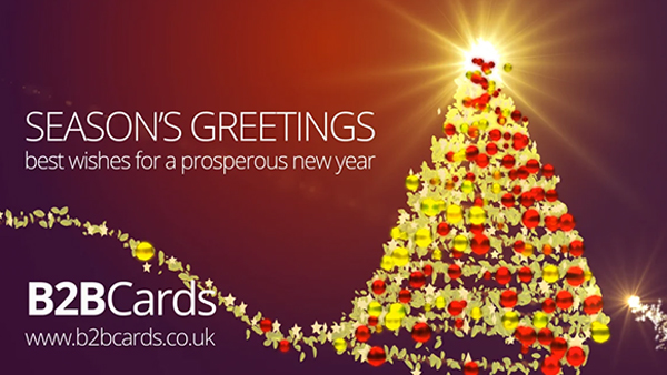 b2bcards corporate christmas eacrd ref:368537437.jpg, Christmas Tree,Holly,Baubles, Colours